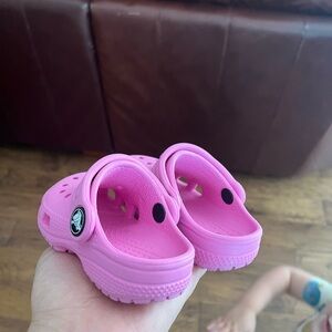 CROCS Kids Bright Pink Sandals